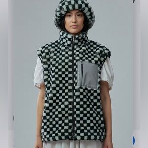 Sundae School Kushmas Fleece Checkered Vest